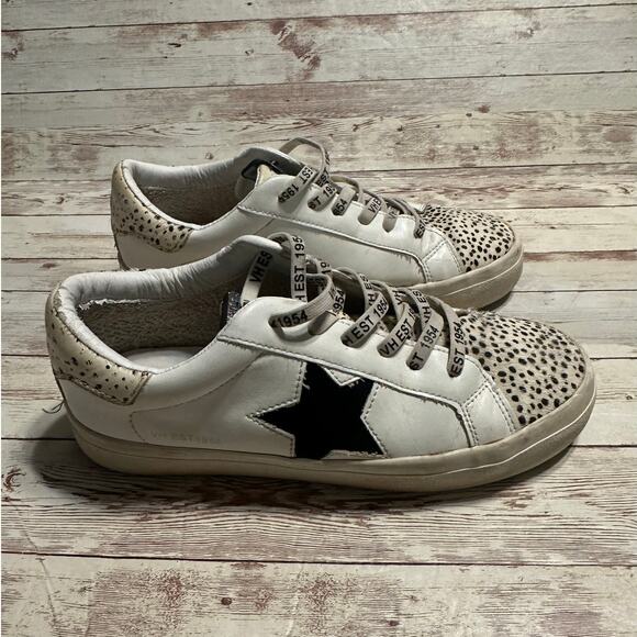 Vintage Havana Forever Wild Cheetah Sneakers Women's Size 7 Sneakers Slip-On - Picture 4 of 8